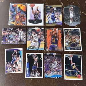 Karl Malone 12 Card Lot NM Fanimation The Mailman Hardwood Leaders Star Moments